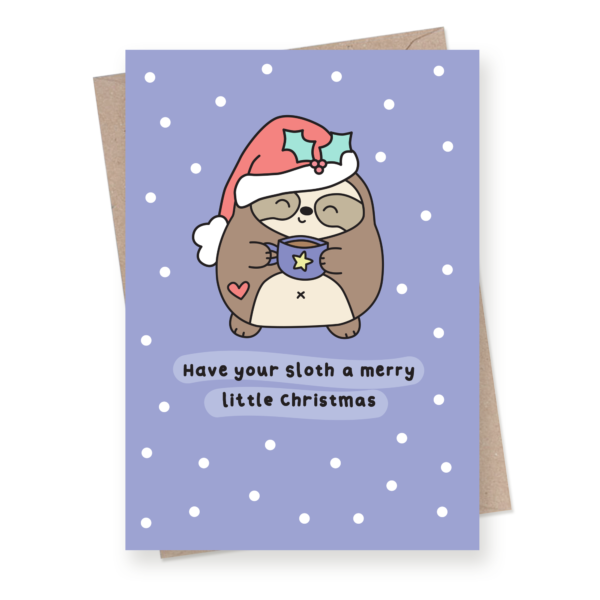 Have Your Sloth A Merry Little Christmas Card