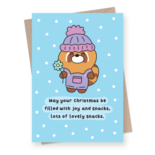 May Your Christmas Be Filled With Joy And Snacks Card