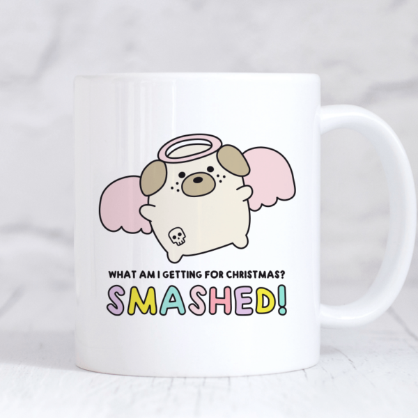 Christmas Pug Mug