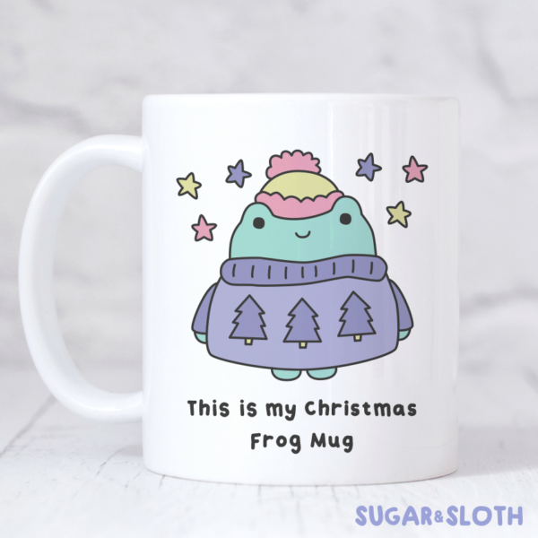 This Is My Christmas Frog Mug - Susan the Christmas Frog