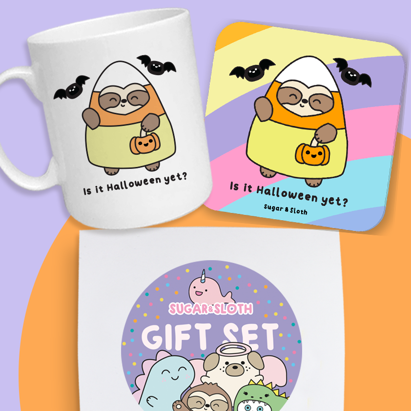 Is It Halloween Yet ? Mug And Coaster Gift Set 