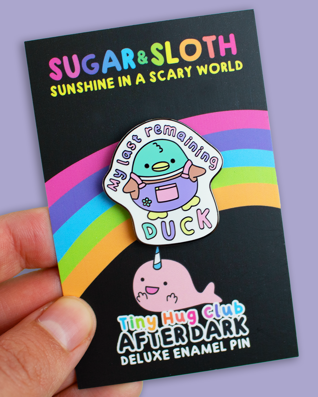 My Last Remaining Duck Enamel Pin