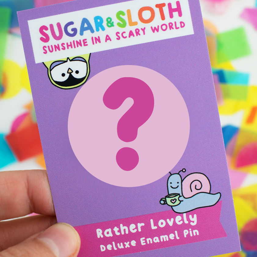A Mystery Enamel Pin