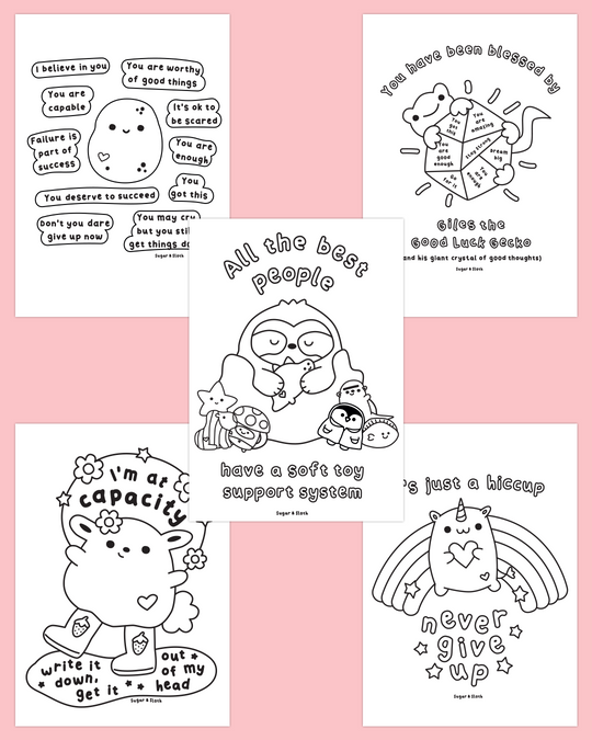 *PDF Download* Screaming is Self-Care: The Colouring Book - 40 Bold and Easy Colouring Pages - No Swear Words