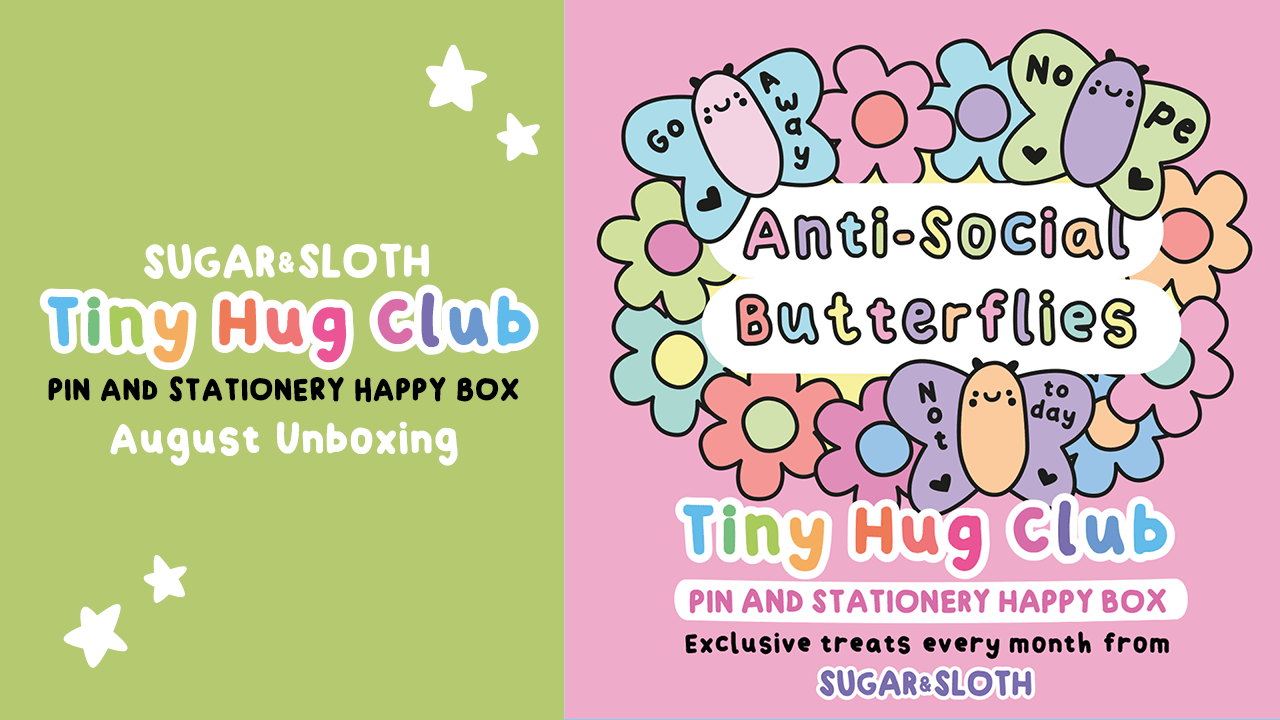 Tiny Hug Club August Unboxing, see what’s inside the pin & stationery subscription box this month!