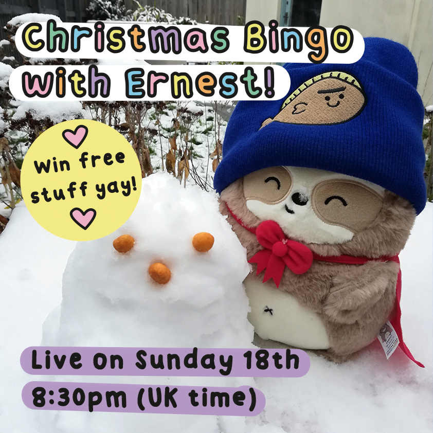 Christmas Bingo with Ernest!