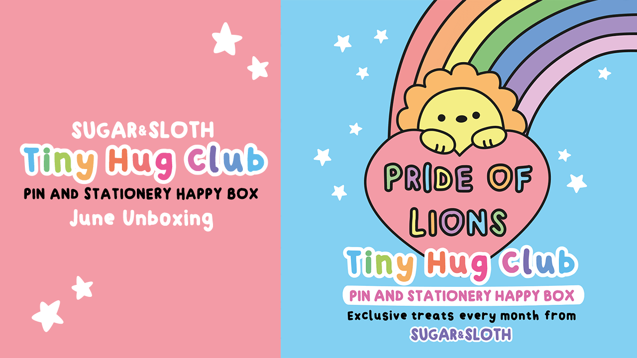 Tiny Hug Club June Unboxing - The PRIDE of Lions box!