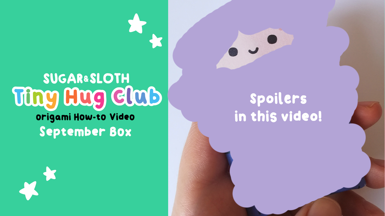 *September Box Spoilers Alert* Here's the How-To video for the Tiny Hug Club September box!