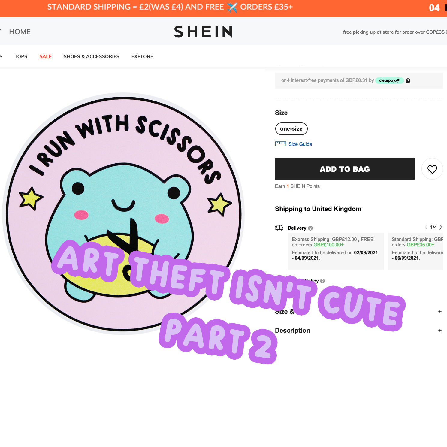 Fashion giant Shein stole my artwork - Part 2