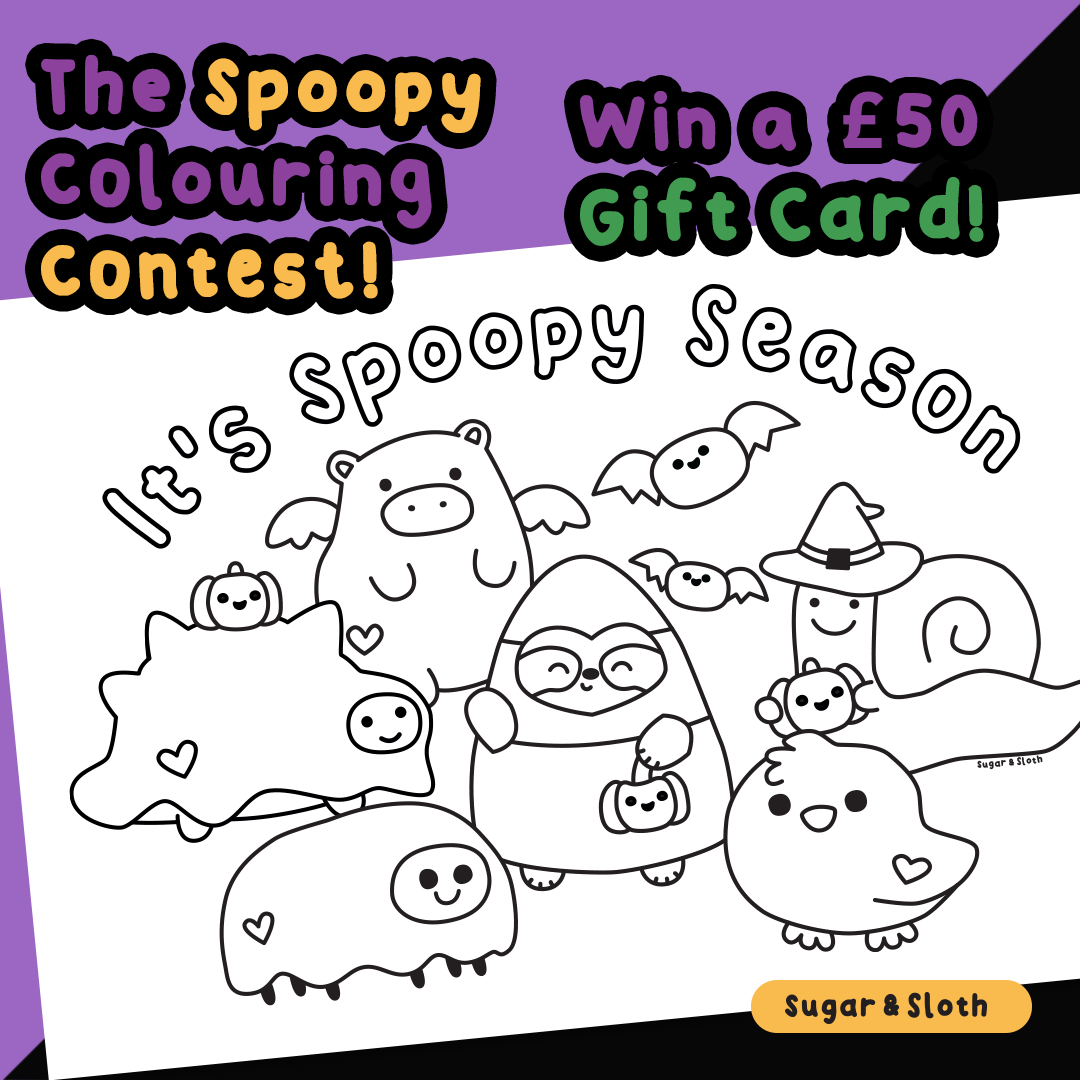 The 2023 Spoopy Colouring Contest!