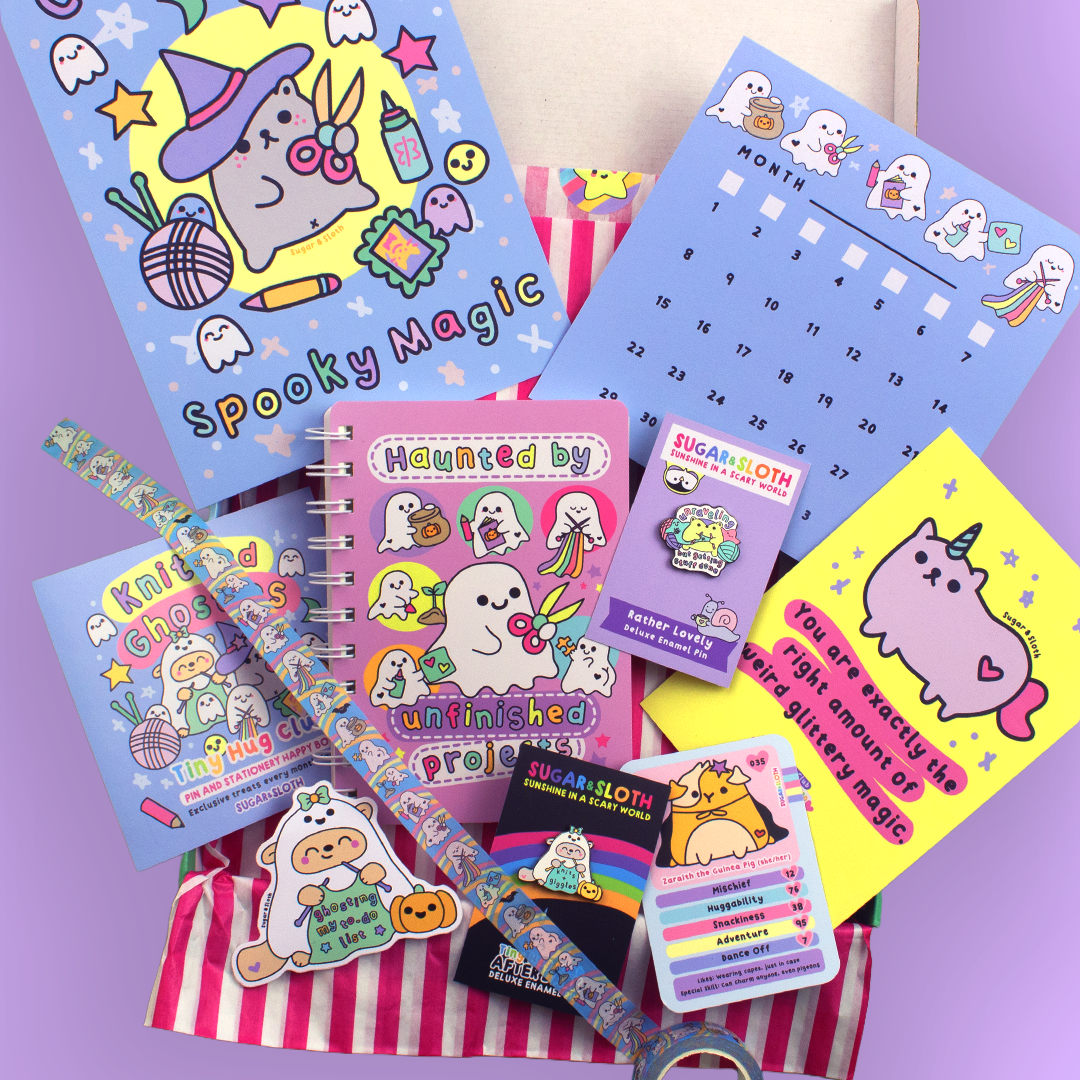 12 Month Tiny Hug Club Rainbow Box of Happiness XL Gift Subscription - Starts with our January Box!