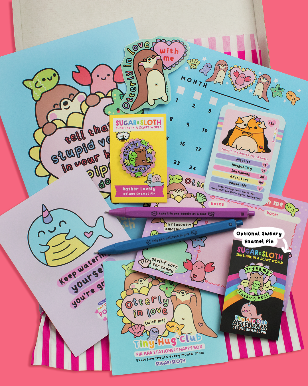 Tiny Hug Club: The Rainbow Box of Happiness ONE-OFF BOX - No Subscription