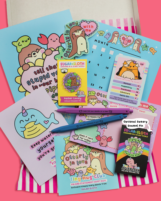 Tiny Hug Club: The Rainbow Box of Happiness ONE-OFF BOX - No Subscription