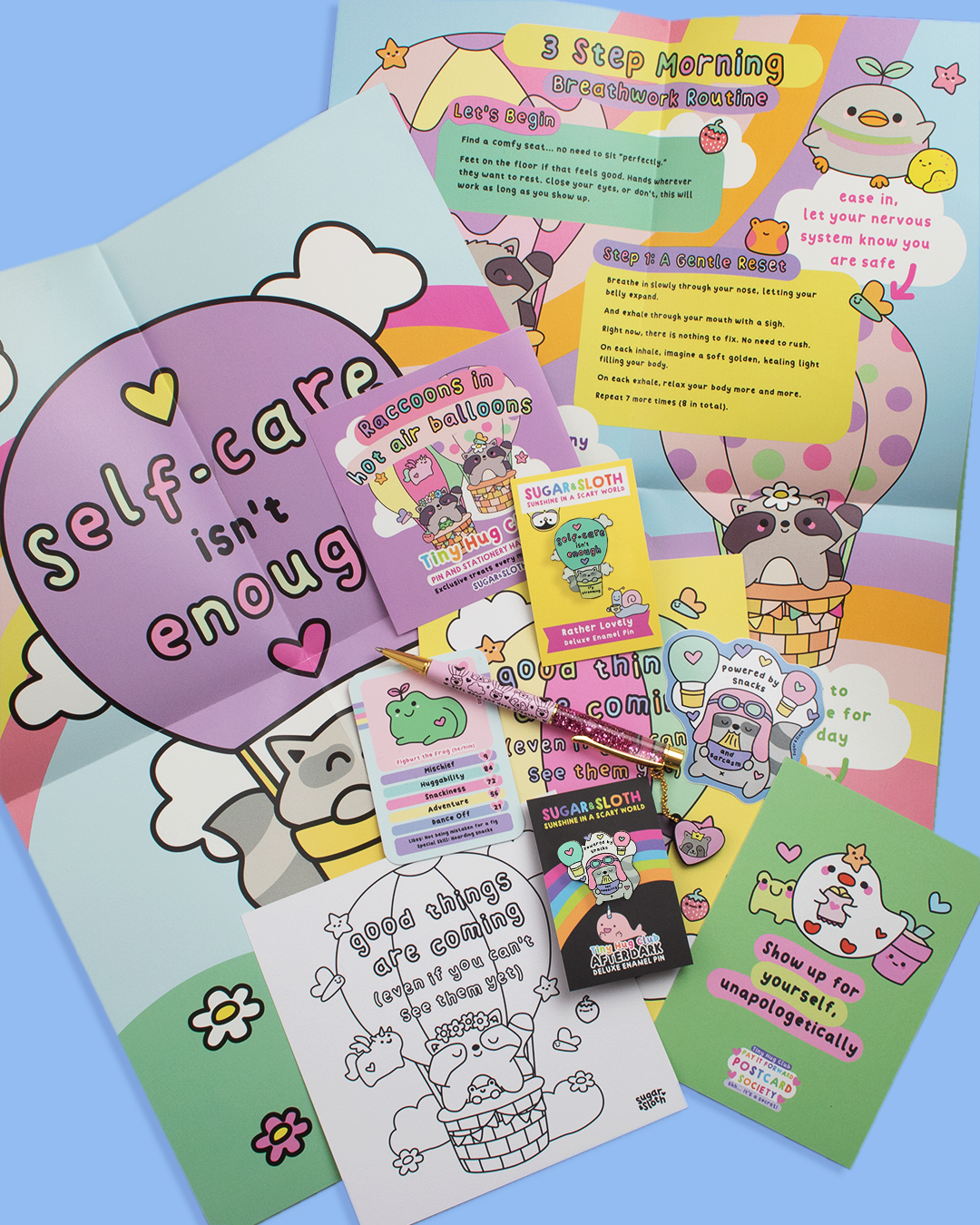 Tiny Hug Club: The Rainbow Box of Happiness ONE-OFF BOX - No Subscription