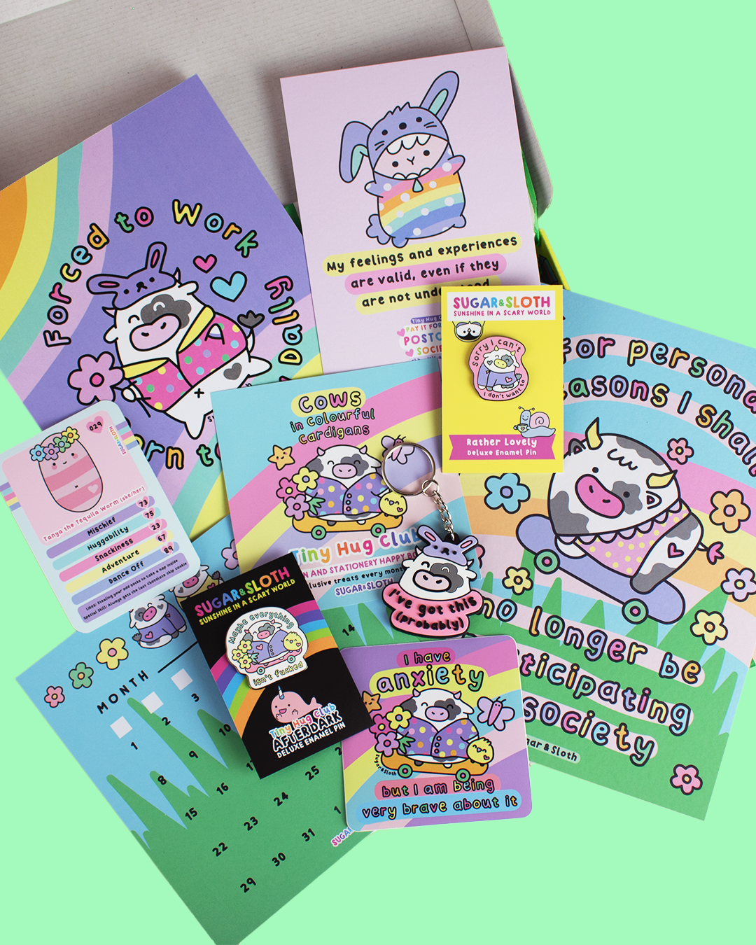 Tiny Hug Club: The Rainbow Box of Happiness ONE-OFF BOX - No Subscription