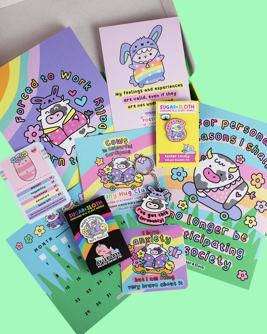 Tiny Hug Club: The Rainbow Box of Happiness ONE-OFF BOX - No Subscription
