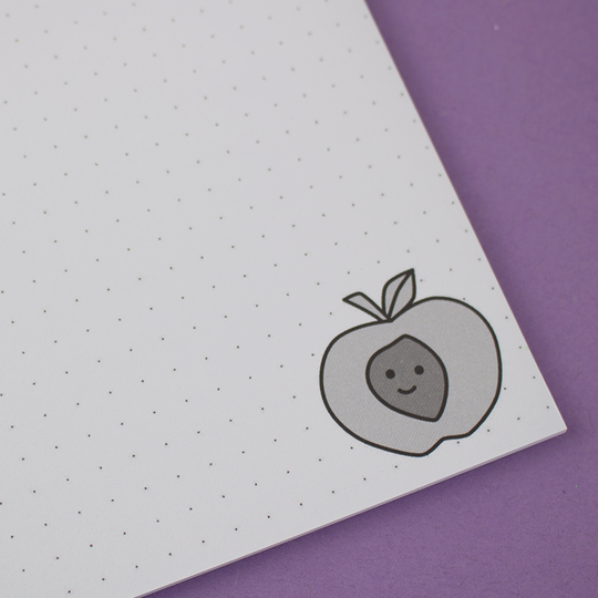 Arnold the Dinosaur's Autumn Self-Care A5 Bullet Notebook