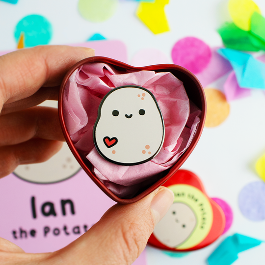 Ian In A Heart Tin