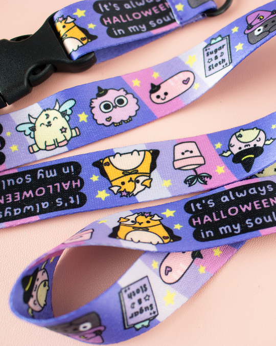 It's Always Halloween In My Soul - Spooky Cute Lanyard