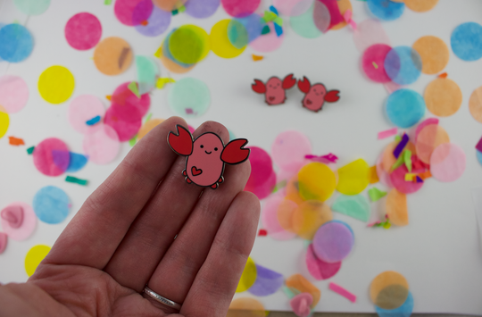 You Are My Lobster - Barry the Lovester Enamel Pin