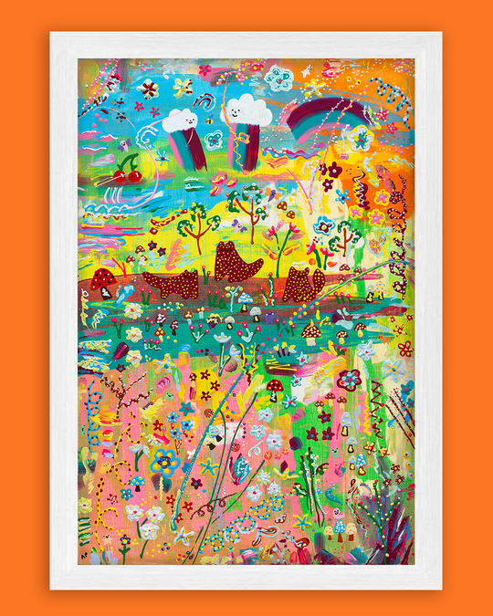 Coming Soon: Stay Until the Fireflies Glow - Limited Edition Fine Art Giclée Print