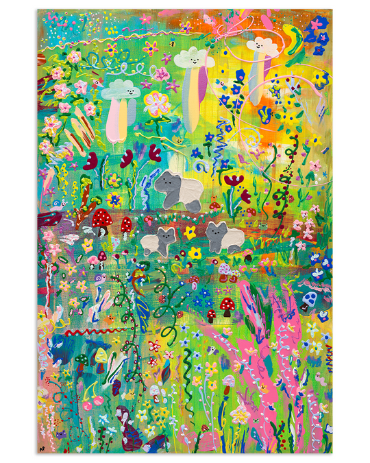 Coming Soon: Tapir Tea Party - Limited Edition Fine Art Giclée Print