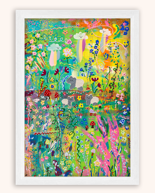 Coming Soon: Tapir Tea Party - Limited Edition Fine Art Giclée Print