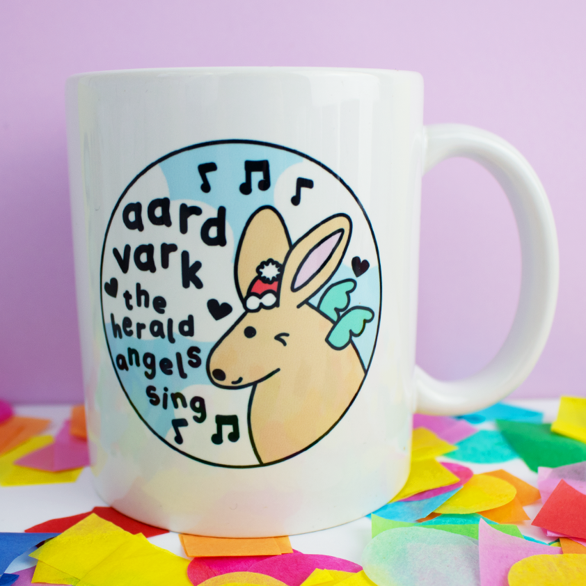 Aardvark Mug & Coaster
