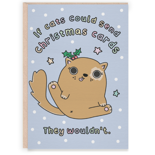 If Cats could send Christmas Cards