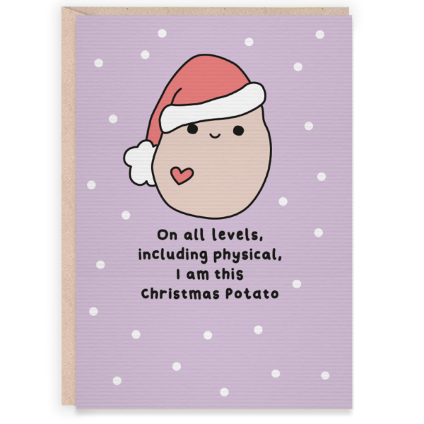 Christmas Potato Card