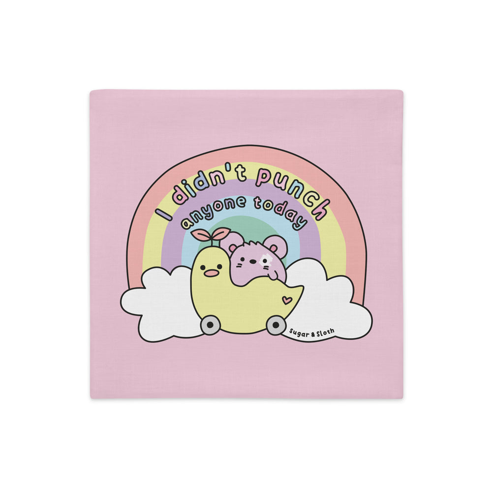 I Did Not Punch Anyone Today - 18" x 18" Double-sided Cushion Cover