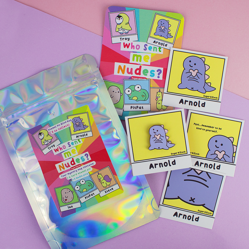 Who sent me nudes? Set of all 5 designs