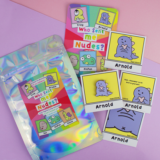 Who sent me nudes? Set of all 5 designs