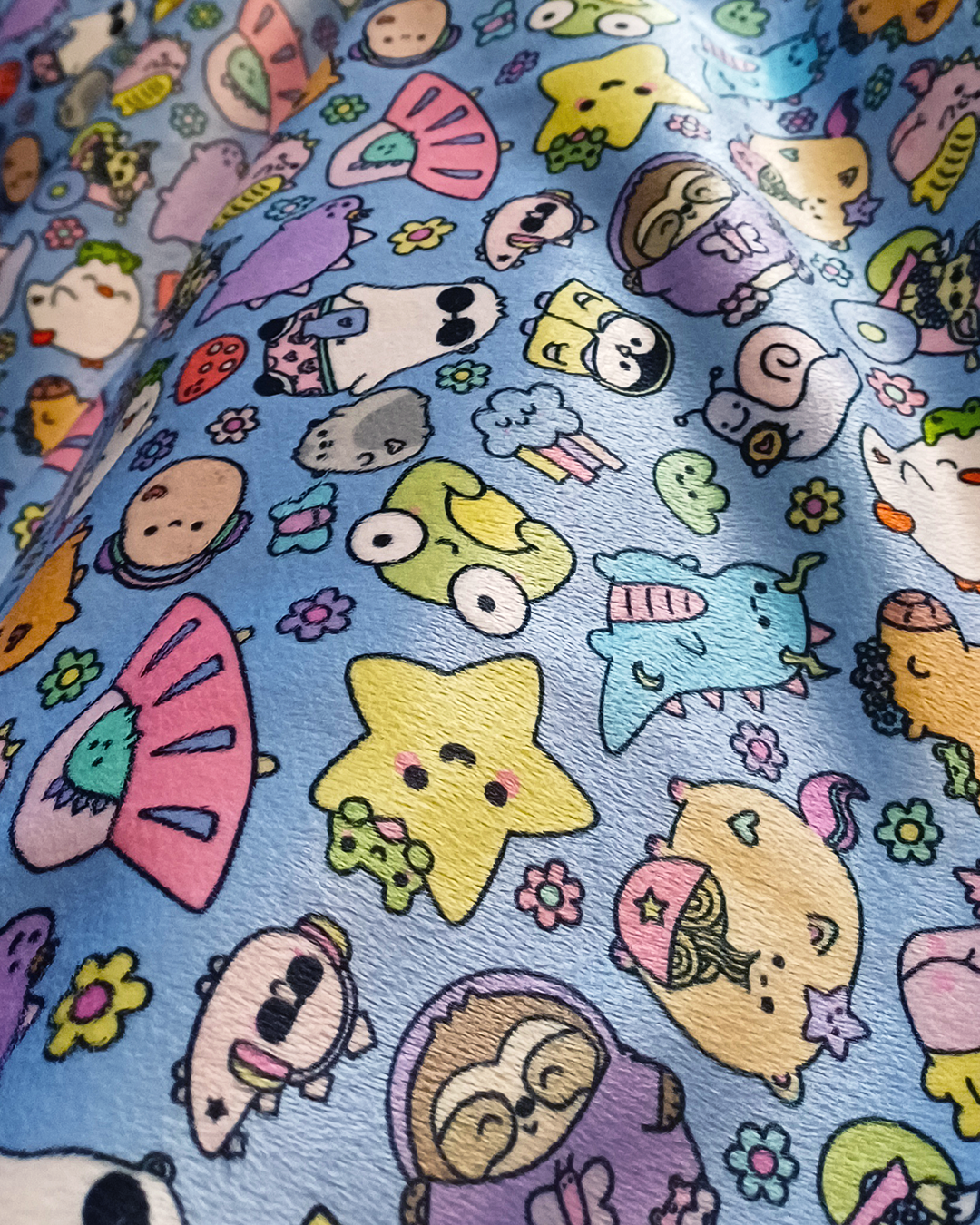 The Sugar & Sloth Snuggly Sherpa Blanket of Dreams - Large - 60" x 50"