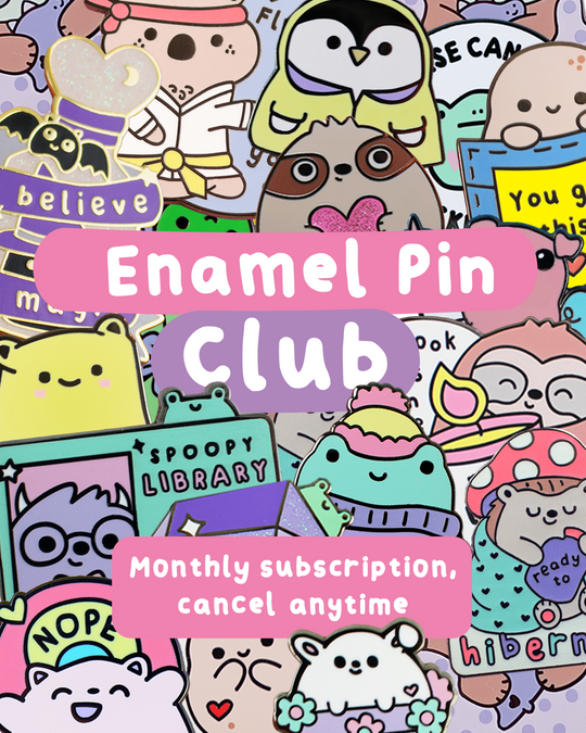 Enamel Pin Club - Monthly Subscription