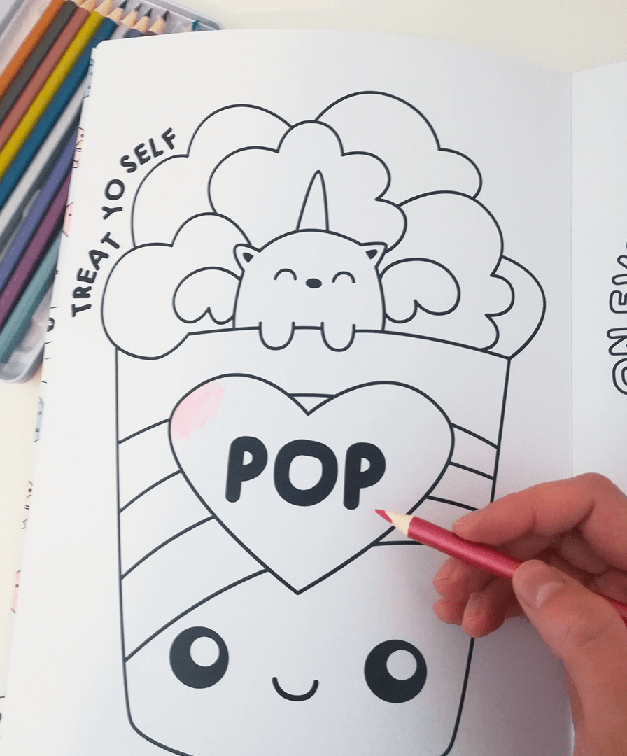 Happy Place - A Motivational Bumper Colouring Book (No Swear Words - Great for all the Family)