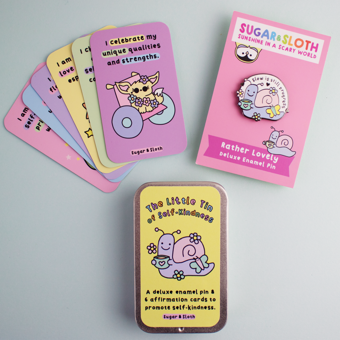 Set Of 4 Little Pin Tins 