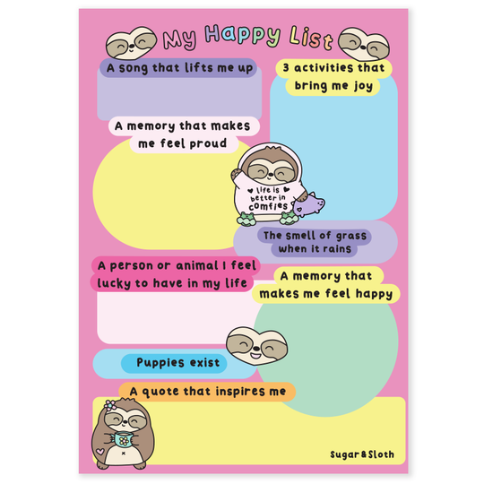 Self-Care Postcards - Set of Five