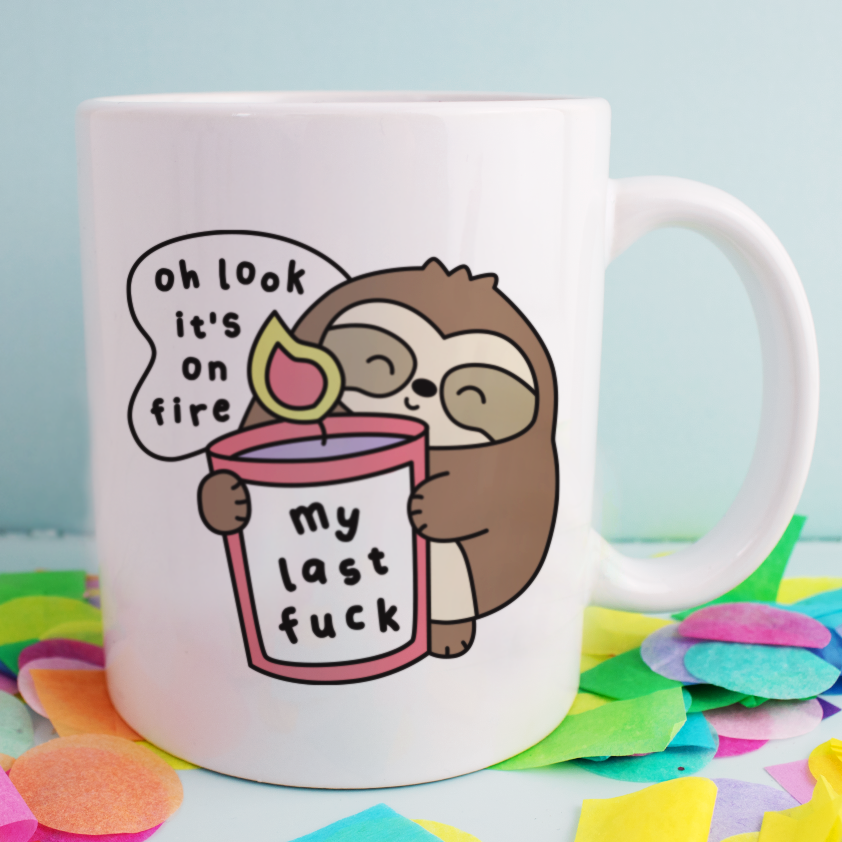 Oh Look, It's On Fire - Ceramic Mug