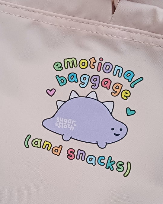 Arnold the Dinosaur everyday crossbody bag - Misty Rose - Free UK, USA and EU Shipping