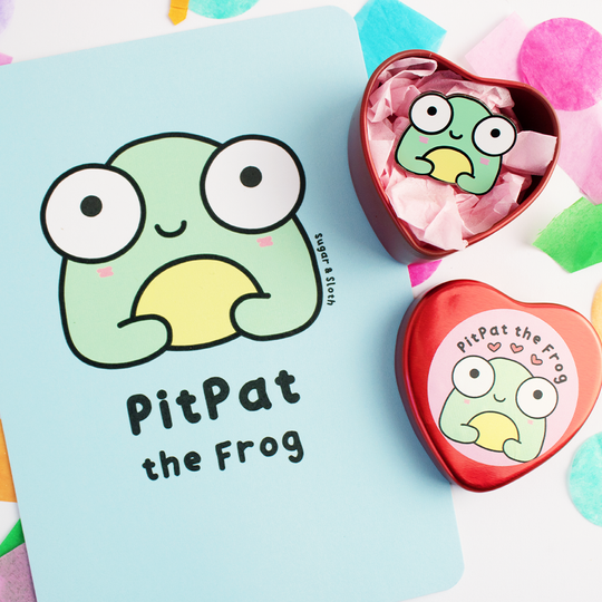 Pitpat In A Heart Tin