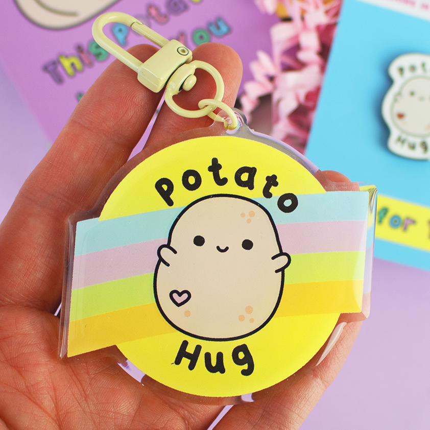 Valentines Gift Tin   Potato Hug