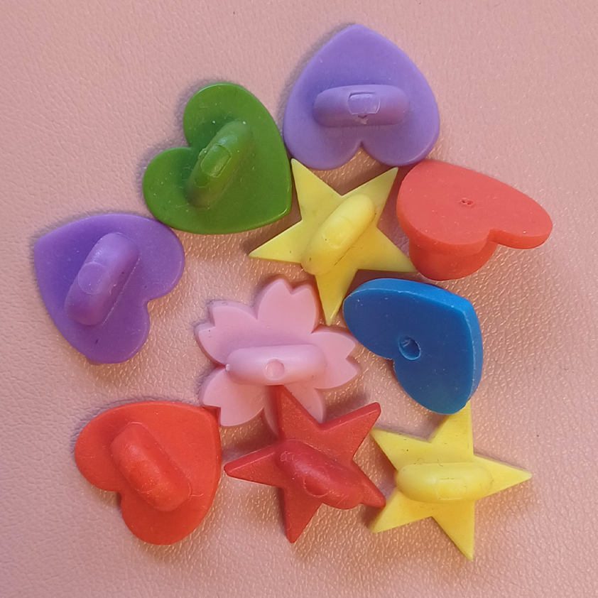 10 Random Rubber Enamel Pin Backs