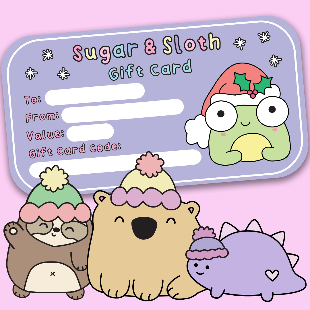 Sugar & Sloth Digital Gift Card