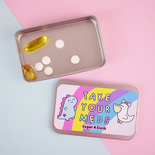 Take Your Meds Tin Large 