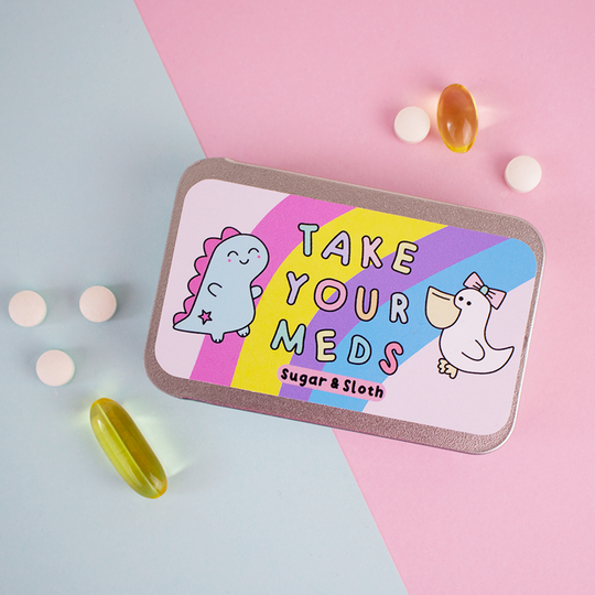 Take Your Meds Tin Large 
