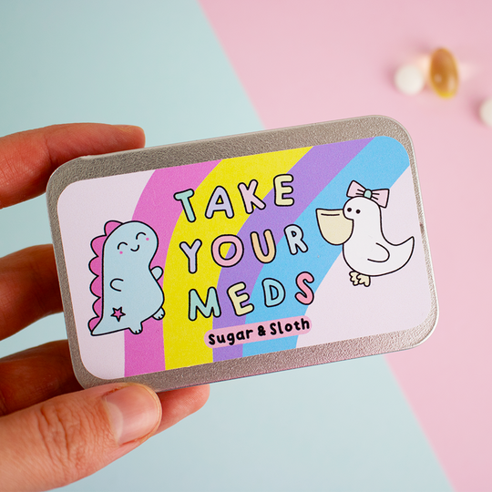Take Your Meds Tin Large 