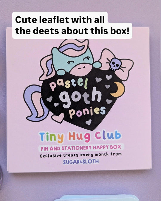 Tiny Hug Club: Stationery & Pin Subscription Box