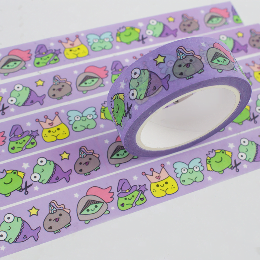 Fairytale Frog Washi 3