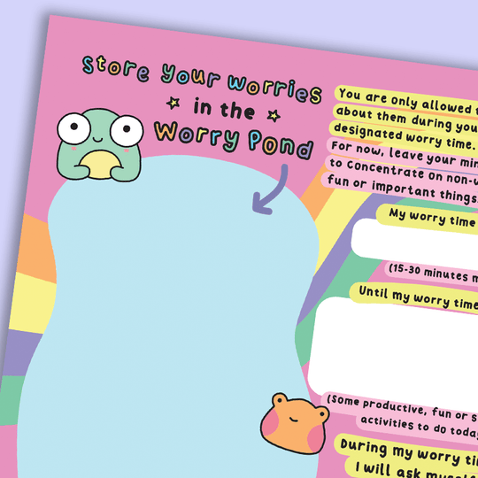 Frog Worry pad 4